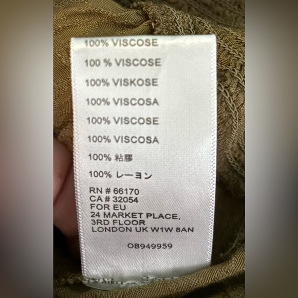 Maeve by Anthropologie Womens Medium Olive Lightweight Zip Bomber Jacket Printed - Picture 9 of 10